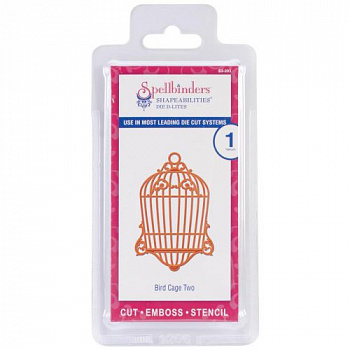 Набор ножей Spellbinders® Shapeabilities® Die D-Lites™ "Клетка для птиц 2"
