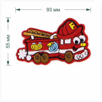 Термоаппликация LA445  89 х 55mm. упак/ 5 шт.