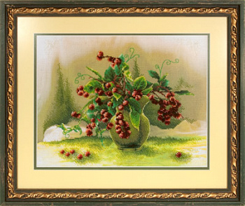 Набор для вышивания «Panna» Н-1191 Гроздья алых ягод,29х22,5 см