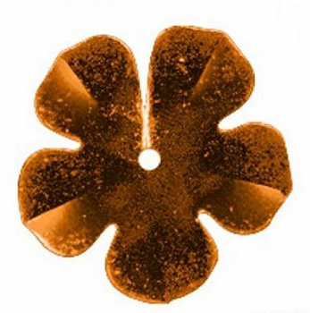 Пайетки АСТРА 7700475 цветочки  16мм, 10г, цвет (14 коричневый)