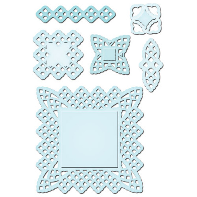 Набор ножей Spellbinders® Shapeabilities® "Кружевная салфетка"