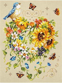 Набор для вышивания «Чудесная игла» 100-141 "Вдохновение сердца"26 х 34 см