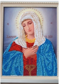 Набор для вышивания лентами "WH" ВЛИС0006 Богородица Умиление