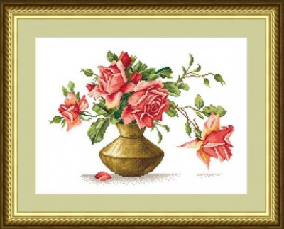 Набор для вышивания «Сделано с любовью» ЦВ-051 Крымские розы