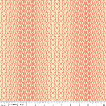 Ткань Riley Blake 100% хлопок, ширина 110 см, C4844-CORAL
