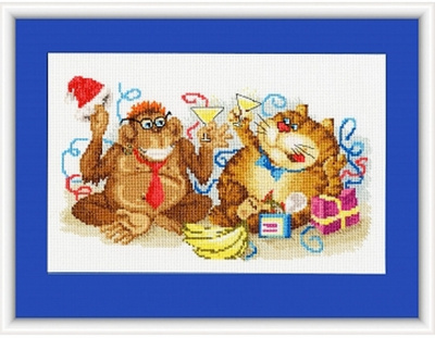 Набор для вышивания «Золотое Руно» МТ-004 Год обезьяны