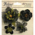Набор цветов из ткани "Petaloo" 1256-209 Mixed Textured Blossoms х 4- B