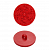 Пуговица в тубе 55945  на ножке 28мм цвет красный 12шт.