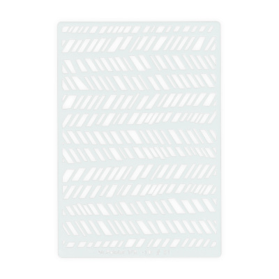 "Mr.Painter" TFR-10 Трафарет-маска 1 шт. 51 "Штрихи"