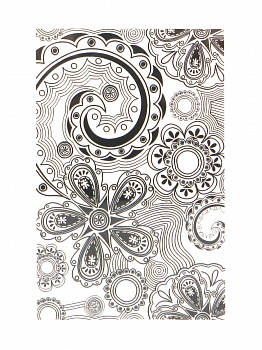Резиновый штамп «Festival Woodcut», 10,1x15,2см