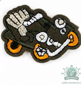 Термоаппликация LA341  50 х 35 мм 5 шт