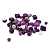 Набор декоративных бусин "Design Elements" 5924 Ультрафиолетовый