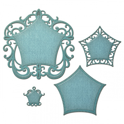 Набор ножей Nestabilities® Decorative Elements "Ярлыки 48 - декоративные элементы"