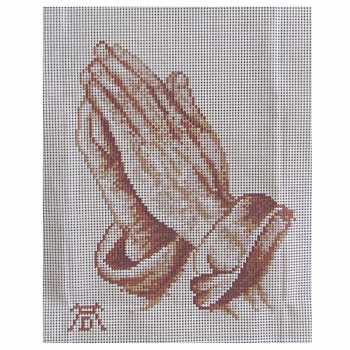 Рисунок на канве 24*30 см  Orchidea "Ладошки вместе"