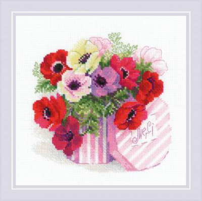 Набор для вышивания "Риолис"1824 «Merci»20*20 см
