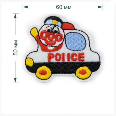 Термоаппликация LA390  60 х 50 мм 5 шт