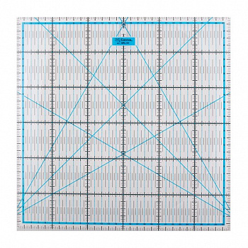 Линейка "Gamma" QRL-03 для пэчворка 30 x 30 см пластик