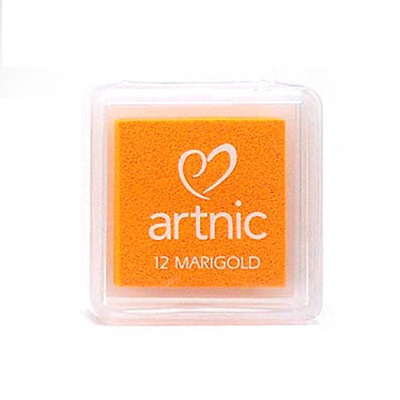 Подушечка чернильная Tsukineko "Artnic Small" 25х25мм, цвет: Бархатцы