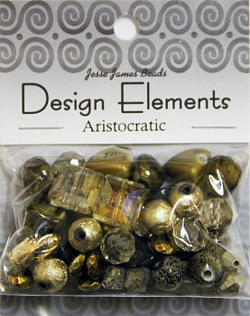 Набор декоративных бусин "Design Elements" 5901 Аристократия