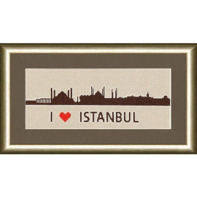 Набор для вышивания «Золотое Руно» СГ-008 Я люблю Стамбул