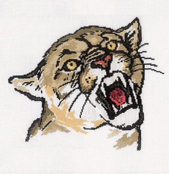 Набор для вышивания RTO "Пума" 26*26 см.                  