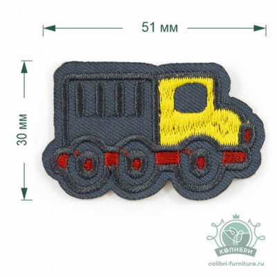 Термоаппликация LA124  51 х 30 mm, упак/ 5шт.