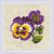 Набор для вышивания  «Риолис»1857 «Пара анюток»13*13 см