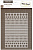 Трафарет-маска  "American Crafts" Studio Calico 331351«Circles»