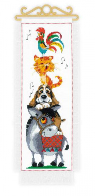 Набор для вышивания «Риолис» 1862 «Любимые сказки»20*50 см