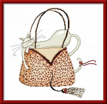 2728 Комплект для вышивания (счетный крест) 30х30 см