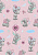 Ткань для пэчворка PEPPY «Me to You» 50 х 55 см MTY-30 розовый