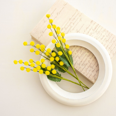 Набор декоративных букетиков "Рукоделие" Мимоза DKB(N)-211/3