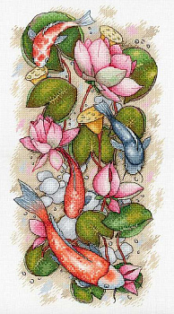 Набор для вышивания "Акварель" А-022 Подводная идиллия, 36*19 см