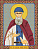 Рисунок на ткани для вышивания бисером Прп. Мч. Вадим