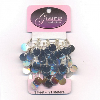 Тесьма декоративная GLAM IT UP 3 фута = 0,91 м (002)