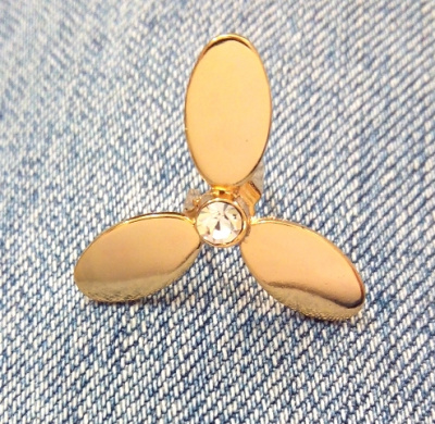 Украшение Микрон Трилистник GB1248 ассорти 