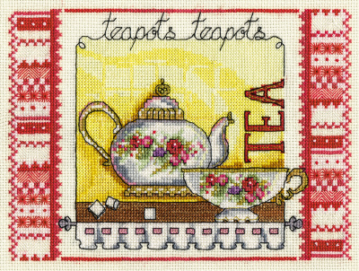 Набор для вышивания «Panna» КТ-1813 Изысканный фарфор.25 х 19 см