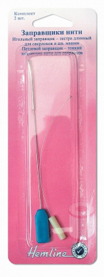 Заправщики "Hemline" 140 нити для оверлоков и шв.машин,в блистере 2 шт.